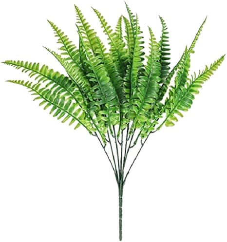 Amazon Rad子供 人工観葉植物 造花 フェイクグリーン シダ 鉢植え インテリア 飾り 枯れない プラスチック植物 緑 人工観葉植物 オンライン通販