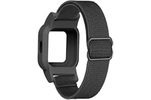 C2D JOY Stretchy Loop Nylon Strap Compatible with Garmin vivofit Jr 3 Bands Watch Adjustable Elastic Sport Wristband