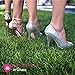 Solemates High Heel Protectors - Perfect for Any Wedding or Event (Clear - Wide)