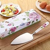 Selina Professional Pie Server, Cake, Desert Slice Cutter and Serve Flexible Pastry Utensil Cake Knife Flatware Multi Function Mirror Finished,Stainless Steel