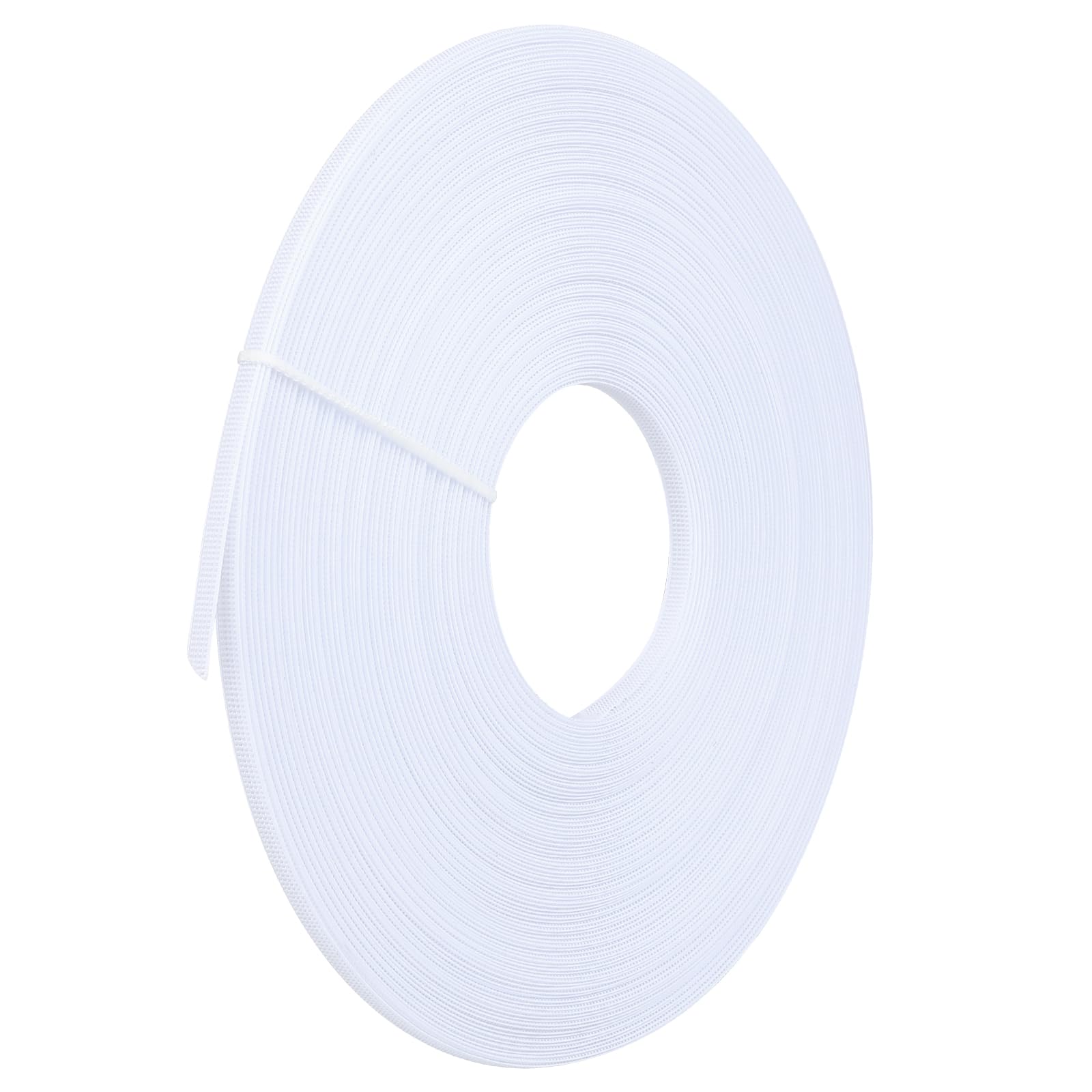 25 Yards White Corset Boning for Sewing Plastic Boning for Dressmaking Sew in Bonings for Corsets Wedding Dress Caps Party Bridal Gowns Lingerie Swimwear Hats (6mm, White)