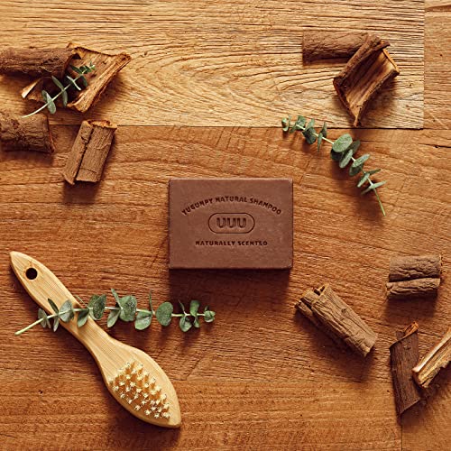 UUU Slippery elm bark & Tea tree natural detangling Shampoo and