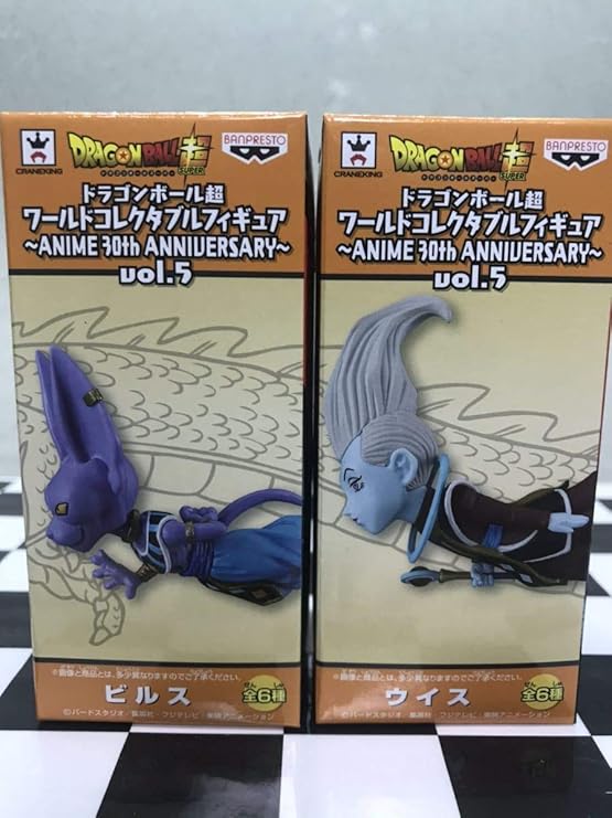 Amazon ドラゴンボール超 コレクタブル ワーコレ Wcf Annime 30th Anniversary Vol 5 ビルス ウィス 2種 303 フィギュア ドール 通販