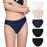 LAPASA Women's Quick Dry Travel Underwear Mesh Hiking Bikinis Activewear Stay Fresh Panties 5 Pack Terraversal L84