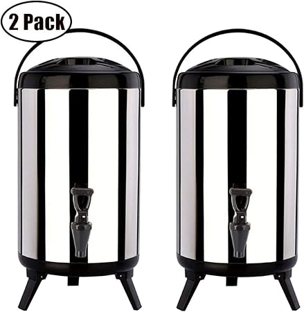 2 Pack Stainless Steel Insulated Barrel Double Walled 1.59