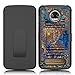 Motorola Moto Z2 Force Case, Zenic Full-Body Heavy Duty Shockproof Protective Hybrid Case Cover with Swivel Belt Clip and Kickstand for Moto Z2 Force (Gear)