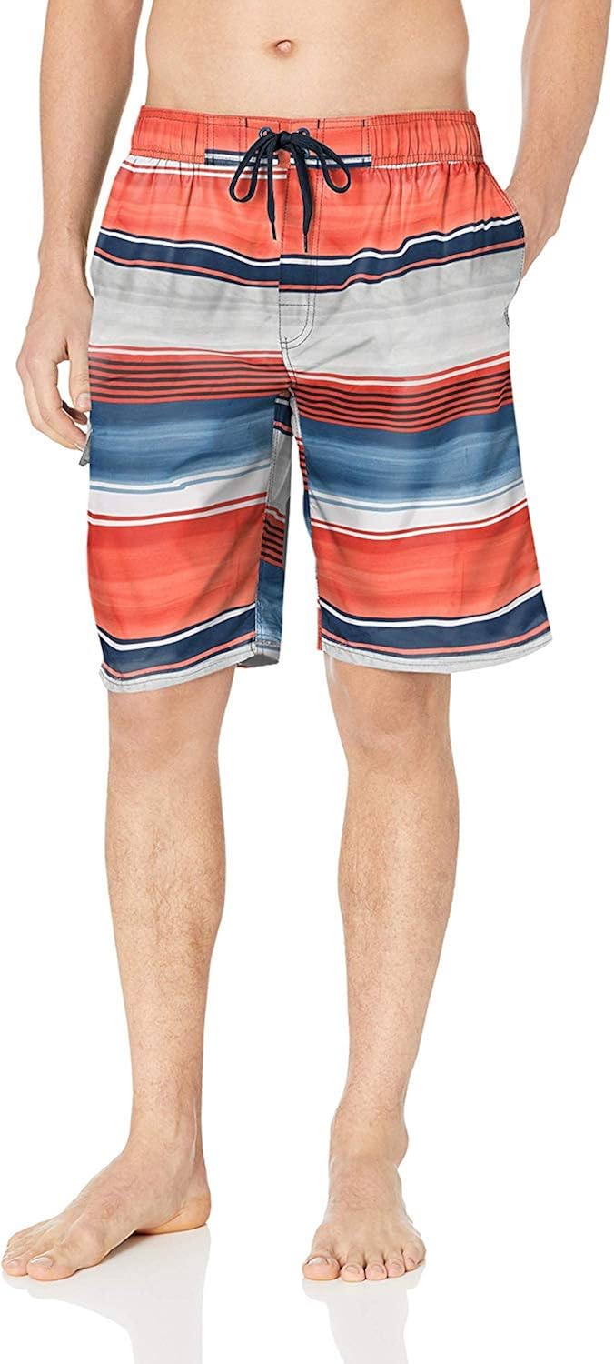 Kanu Surf Men's Echelon Swim Trunks (Regular & Extended Sizes) | 
