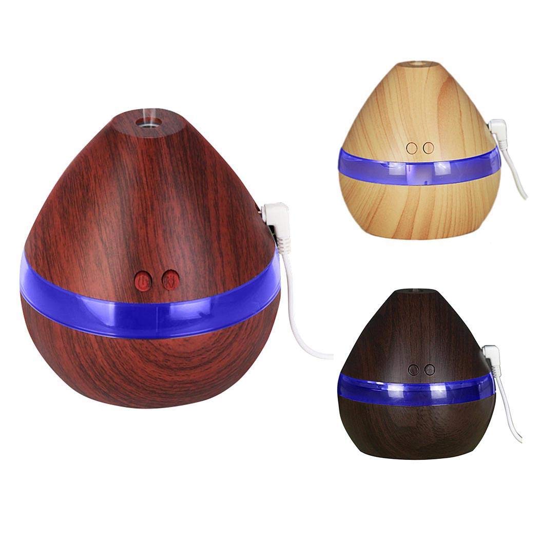 Minlop Humidificador Ultrasónico 300ml, Difusor de Aromaterapia, Difusor de Aceites Esenciales, Purificador para en el Hogar, Oficina, SPA, Bebé