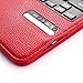 iPad Air/iPad Air 2 Keyboard + Leather Case, Poweradd Removable Bluetooth iPad Keyboard Case + Auto Wake/Sleep Function, Built-in Stand for Apple iPad Air 1/2, iPad 5/6 [Apple iOS 10+ Support] - Red