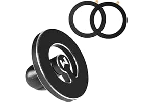 WXRYLYN Magnetic Phone Holder Contains 10 Ma gnets,Dsorption Area Increased to 55mm, Compatible with All 20mm Ball Mount Base