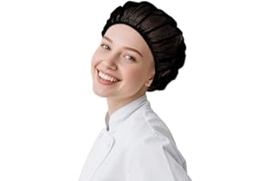 Mabor 6Pcs Elastic Chef Hairnets for Women, Hairnets for Foodservice, Lightweight Comfortable Hair Cap
