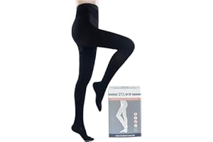 ZCLIKE® Medical Compression Pantyhose Closed Toe Stockings for Women&Men 20-30mmHg All-Season Comfort Advanced Support for Varicose Veins Edema DVT Plus Size