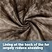 LANGRIA Set of 2 Decorative Faux Fur Cushion Covers 18x18, Soft Plush Shaggy Throw Pillow Case with Short Faux Fur and Hidden Zip Closure for Bed Sofa Couch - Filling Not Included (2-Pack, Brown)