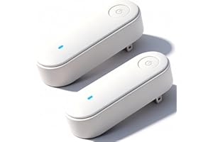 GENERIC 2Pcs 2026 New Magair Air Purifier for M0ld, Magair Air Purifier Plug in No Filter Replacement, Mag Air Purifiers, Suitable for Bedrooms, Toilets, Living Room, Closets, Pet Room (Blue light, White)