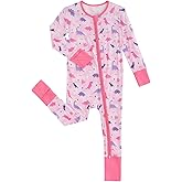 SUZEL Baby Boys Girls Footless Pajamas - Viscose from Bamboo Zippy Pjs Sleep 'N Play - Infant One Piece Romper - 0-24 Months