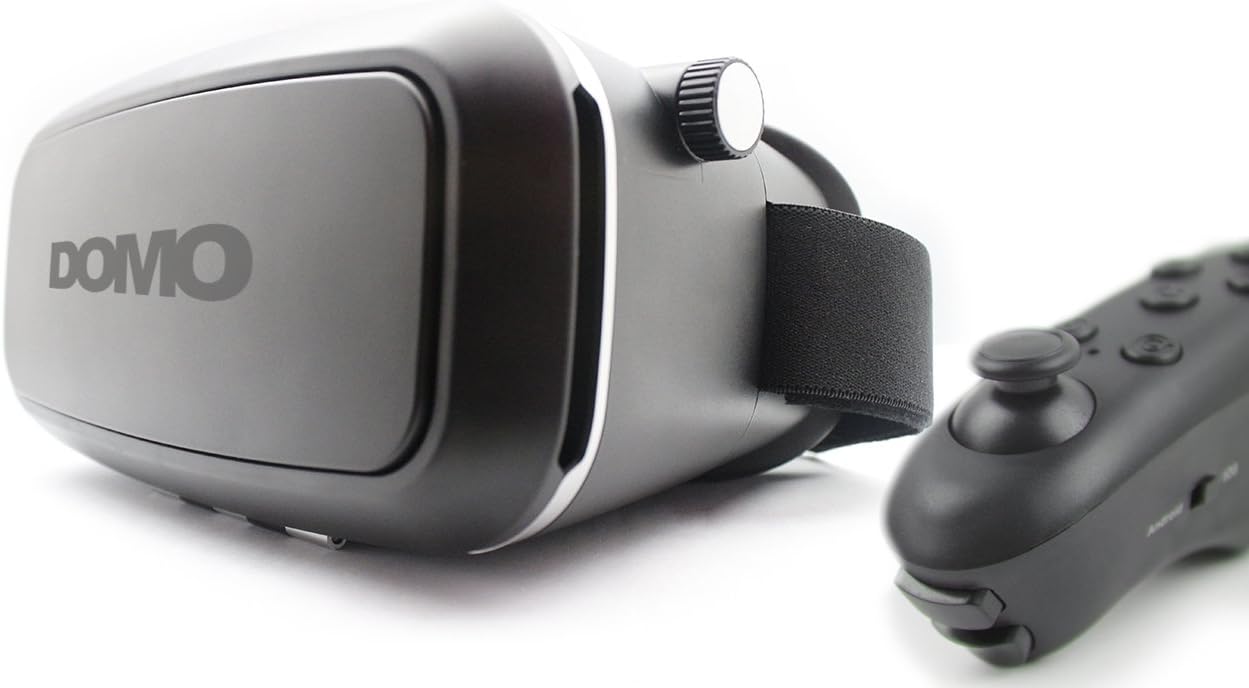 DOMO 3D Video VR7 Headset For Smart Phones Upto 4" To 6" Screen