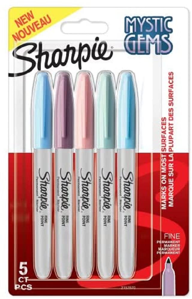 Sharpie Mystic Gems Markers pack of 5