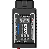 GODIAG GT327 OBD2 Scanner, OBD II Adapter Scanner Connector, DOIP ENET OBD II ELM327v1.5 Full Scanner for iOS/Android/Windows Support Voltage Display