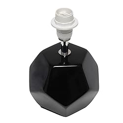 Simple Designs LT2065-BLK Round Prism Mini Table