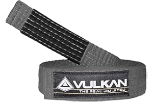 Vulkan BJJ Kids Belt – Preshurunk Martial Arts Youth BJJ Belts for Girls & Boys with BJJ Ranking Stripes