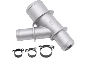 OXCANO 15834773 Aluminum Coolant Radiator Hose Y Junction Connector Compatible with Chevrolet Silverado Suburban Tahoe Avalance, GMC Sierra Yukon, Cadillac Escalade