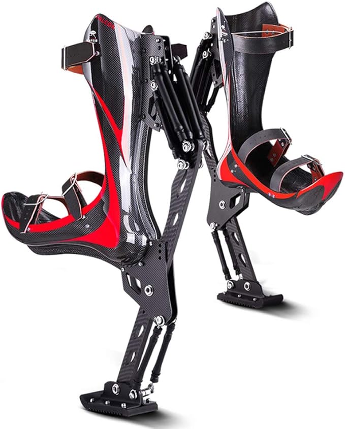 NOBLJX Carbon Fiber Jumping Stilts, Bionic Bounce Shoes Strong Support