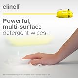 Clinell Detergent Wipes 215 Pack Alcohol Free Multi-Surface Cleaning Durable view 2