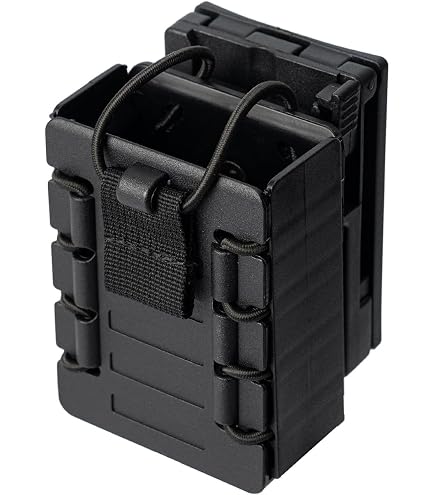 thumbnail image 2 of Airsoft Molle Modular Nylon EMT Medical Glove Pouch – Black, Utility Pouch 2 of 5