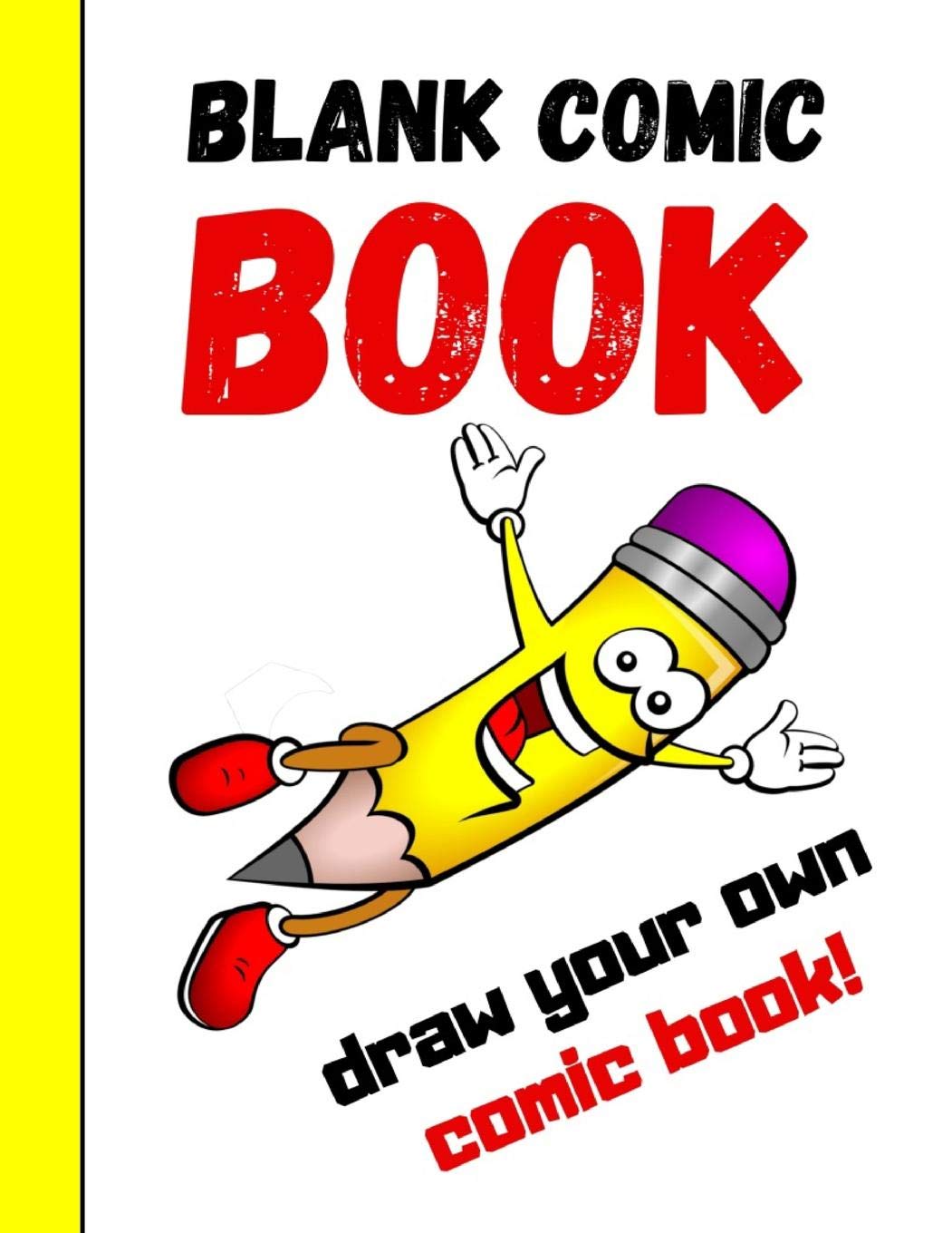 Amazon Com Blank Comic Book Draw Your Own Story Book For Kids Gifts For Comic Book Lovers And Collectors Press Pink Panda Books