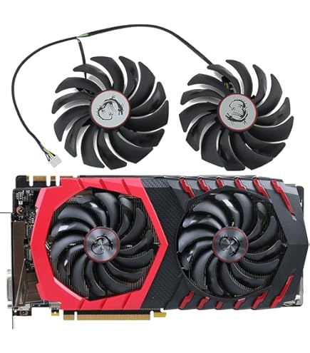 Amazon.com: Rakstore PLD10010S12HH 95mm Graphics Card Cooling Fan