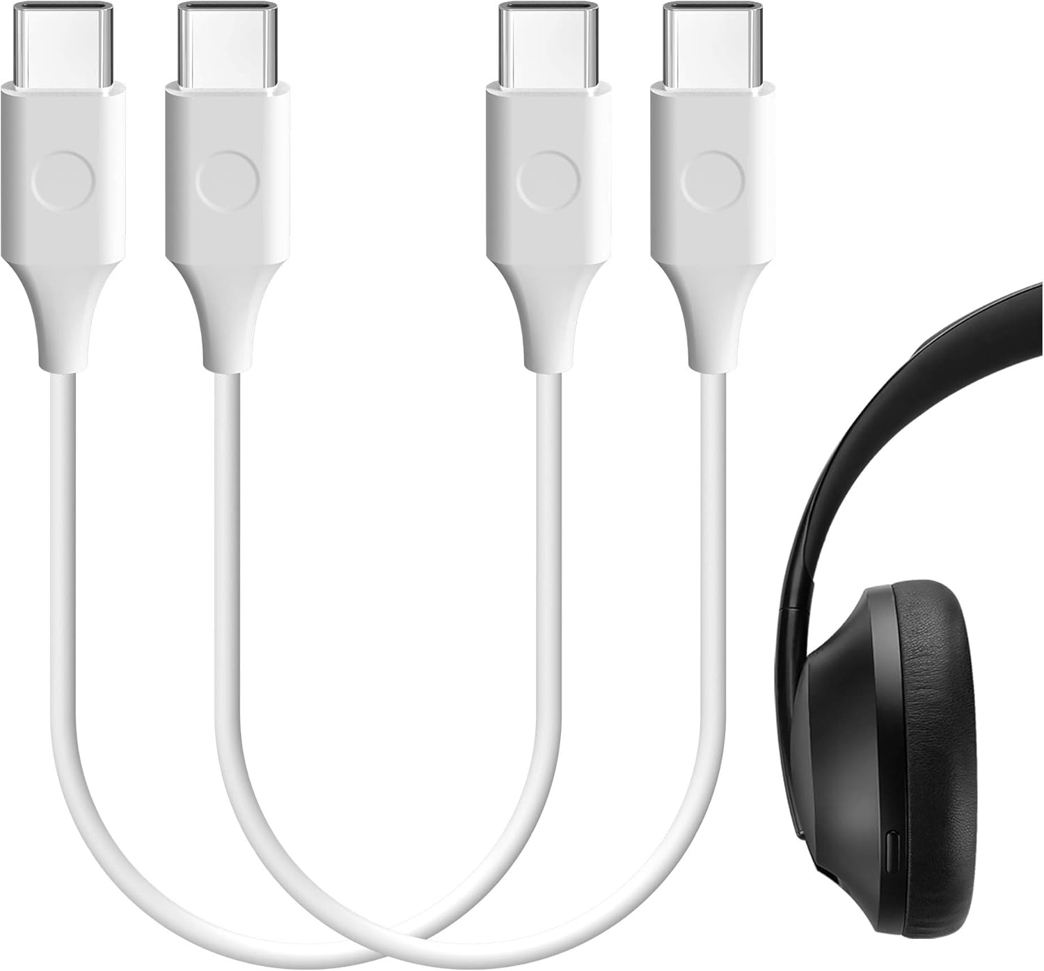 Geekria Typec Headphone Charging Cable for Bose Headphones