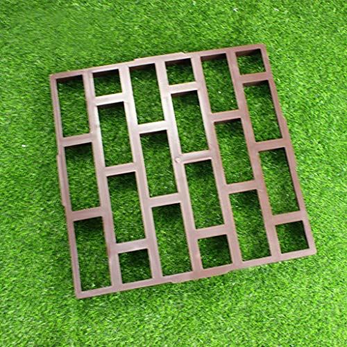 Euone Home, Paving Pavement Concrete Stepping Driveway Stone Path Mold Maker Mould Lot - Thumbnail 3