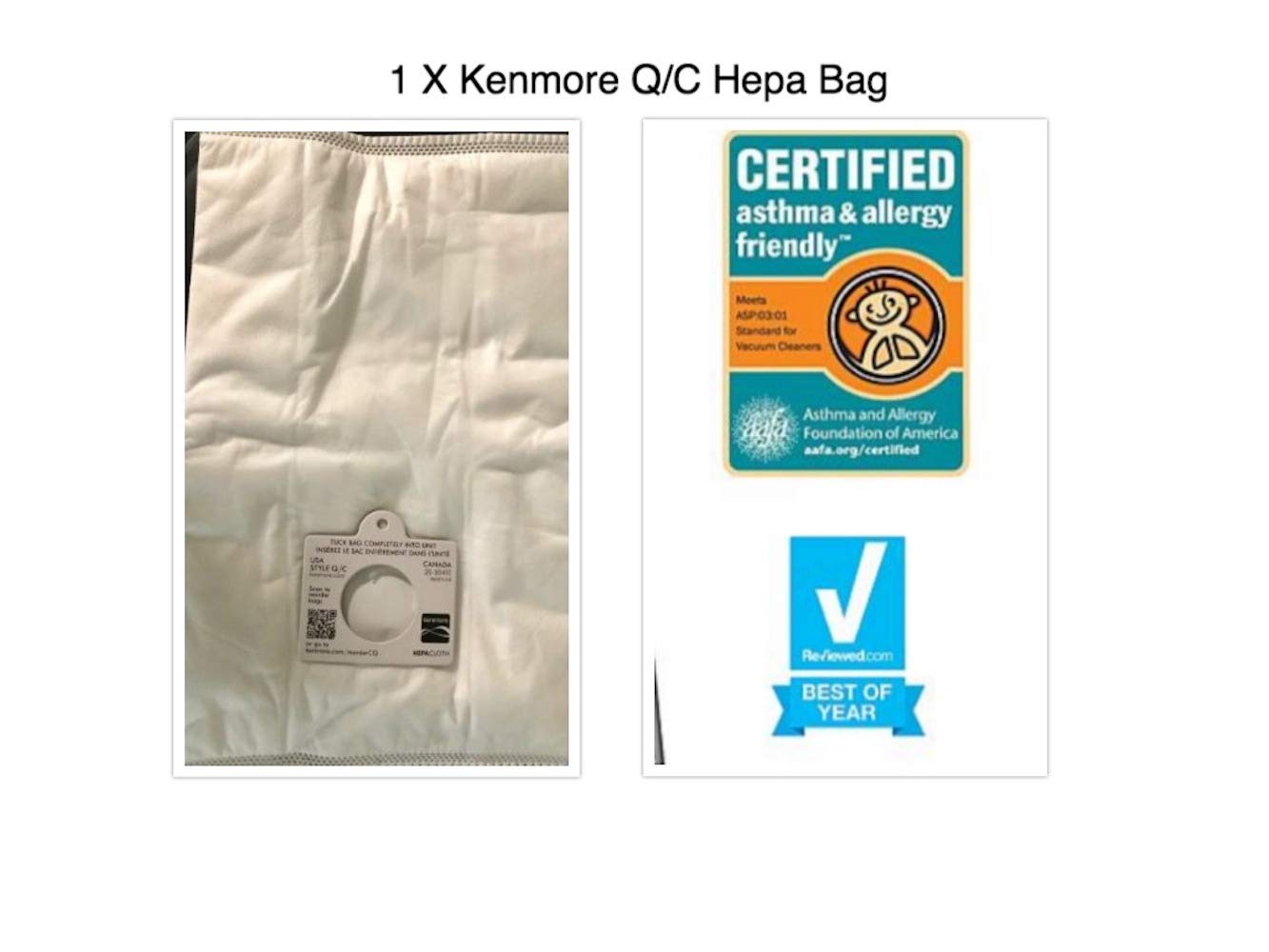 Best kenmore vacuum bags 100