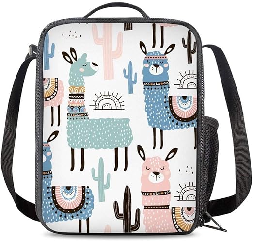 alpaca lunch bag