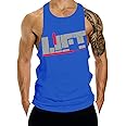 GZXISI Men's Gym Bodybuilding Stringer Tank Top Workout Muscle Cut Shirt Fitness Sleeveless Vest
