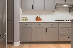 Ravinte 10 Pack 3" Drawer Pulls Flat Black Cabinet