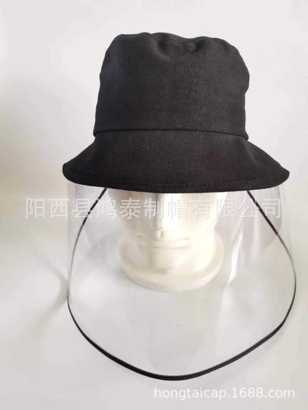 ZMCW Epidemic Protection Hat,Transparent Protective Mask,Anti-Fog Protective Fisherman's Hat, Anti-Virus Covering Face Sun Protection Face Mask Isolated Hood Hat