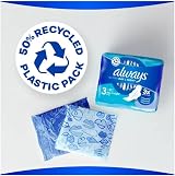 Always Ultra Day & Night Sanitary Napkins with Wings Size 3 Pack of 9 view 6