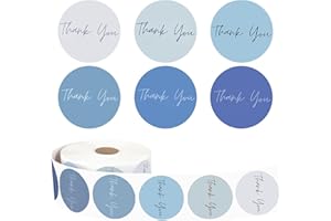 500pcs 1.5Inch Thank You Stickers for Small Business Stickers Business Supplies Packing,Envelopes,Gift Wraps and Crafts Simpl