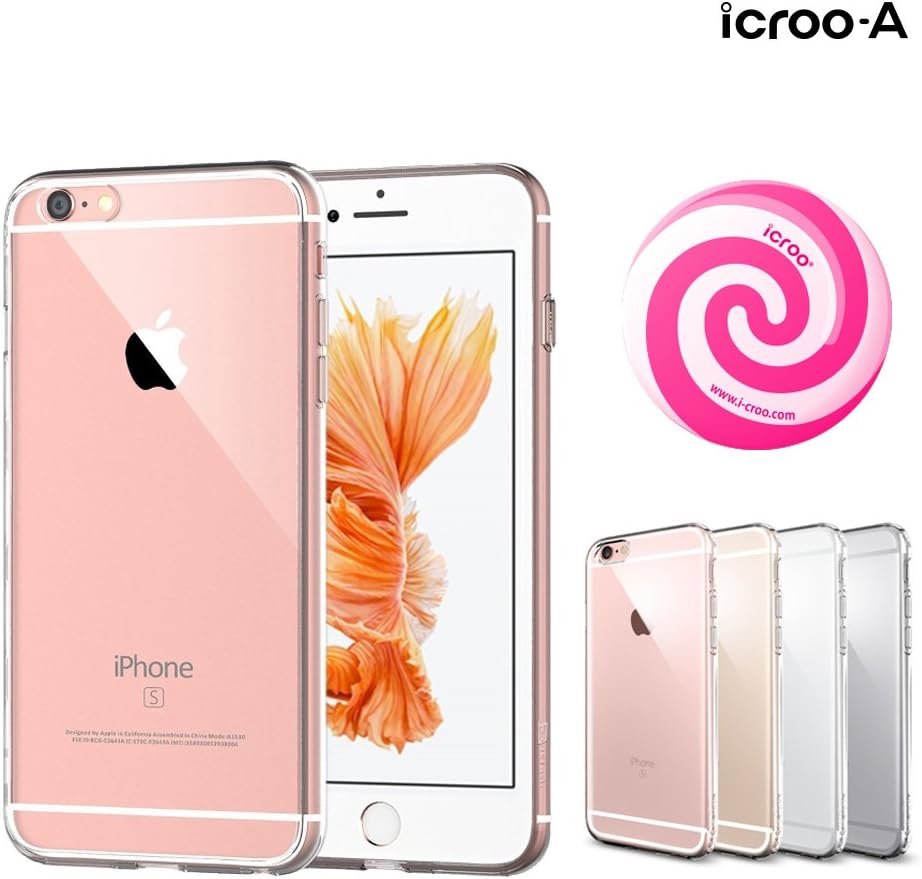 i-croo A Jelly Case Affordable Transparent Flexible iPhone 6/6 Plus Clear Case (For iPhone 6+/6s+)