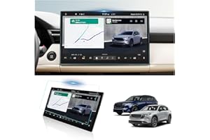 BIBIBO for 2026 Mazda CX5 Screen Protector 2026 Mazda CX5 Premium Plus 15.6" Tempered Glass Film [Resist-Scratches Lessen Fin