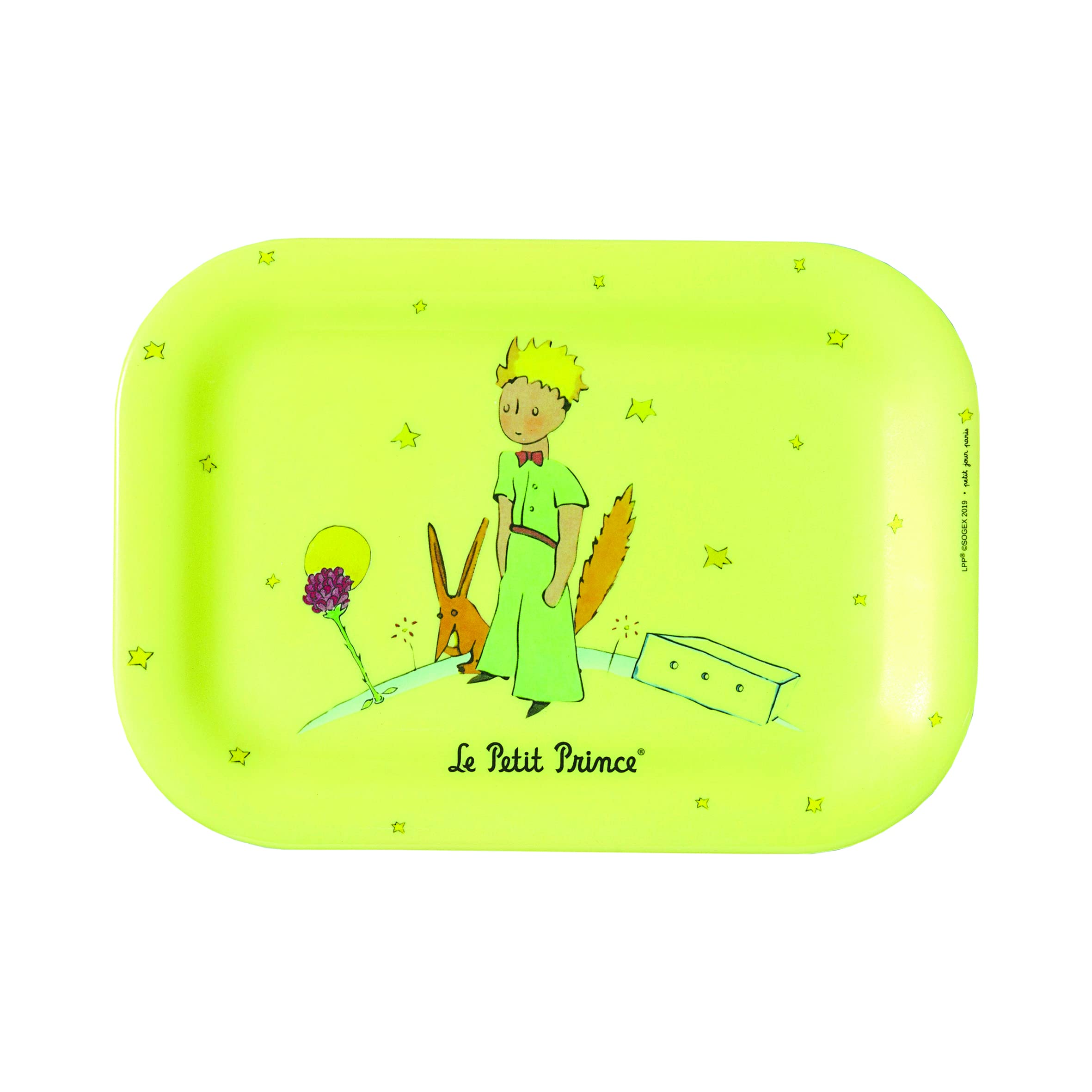 Petit Jour Paris - Small Serving Tray The Little Prince Yellow - for a Healthy Breakfast!!