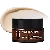 True Botanicals Resurrection Radiance Brightening Eye Cream | Reduces Appearance of Dark Circles, Fine Lines, Wrinkles & Puffiness | Dermatologist Tested, All Natural, Vegan| 0.5 oz | 15 ml