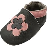 YIHAKIDS Soft Sole Baby Girls Boys Shoes Infant Toddler Leather Moccasins Slippers First Walker Crib Shoes Unisex