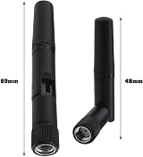 The Lord of the Tools 2PCS Mini WiFi Antenna Dual Band 2.4/5.8GHz RP-SMA Right view 4