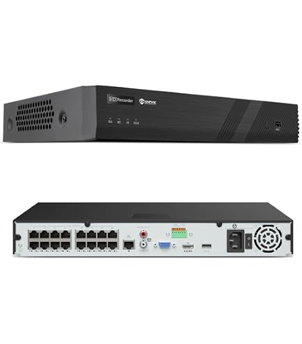 Amazon.com : Vonnision 16 Channel 4K PoE Network Video Recorder