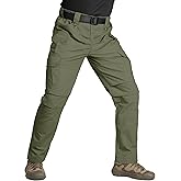 LGNTBE Men's Tactical Cargo Pants, Lightweight Water-Resistant, Ripstop Fabric for Hiking, Work, Outdoor Activities