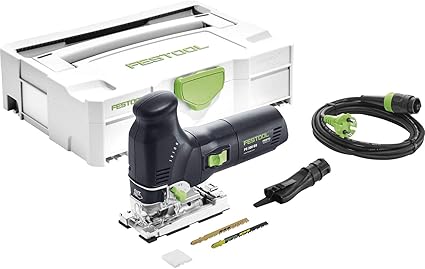 Festool Ps 300 Eq Plus Trion Scie Sauteuse Pendulaire Noir Vert Amazon Fr Bricolage