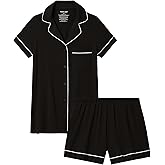 Tommy John Women's Short Sleeve Sleep Top and Short Set