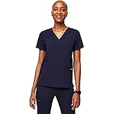 FIGS Casma Scrub Top for Women — Classic Fit, 3 Pockets, Four-Way Stretch, Anti-Wrinkle